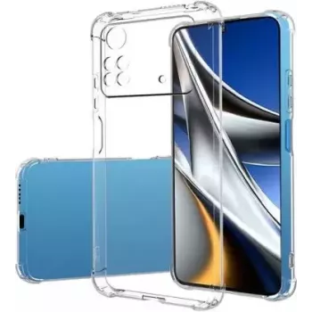 Evelatus Xiaomi Poco M4 Pro Military Shockproof silikónové puzdro TPU transparentné