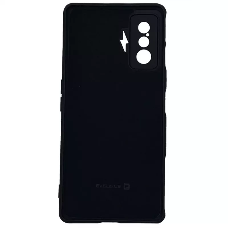 Evelatus Xiaomi Poco F4 GT Nano silikónové puzdro Soft Touch TPU čierne