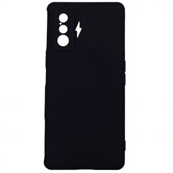 Evelatus Xiaomi Poco F4 GT Nano silikónové puzdro Soft Touch TPU čierne