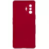 Evelatus Xiaomi Poco F4 GT Nano silikónové puzdro Soft Touch TPU červené