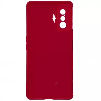 Evelatus Xiaomi Poco F4 GT Nano silikónové puzdro Soft Touch TPU červené