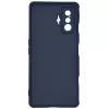 Evelatus Xiaomi Poco F4 GT Nano silikónové puzdro Soft Touch TPU modré