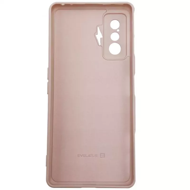 Evelatus Xiaomi Poco F4 GT Nano silikónové puzdro Soft Touch TPU béžové