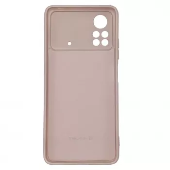 Evelatus Xiaomi Poco X4 Pro 5G Nano silikónové puzdro Soft Touch TPU béžové