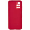 Evelatus Xiaomi Poco M4 Pro 5G Nano silikónové puzdro Soft Touch TPU červené