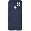 Evelatus Xiaomi Redmi 10C / C40 Nano Silicone Case Soft Touch TPU modré