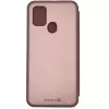 Evelatus Samsung Galaxy A21s Book Case ružové zlato
