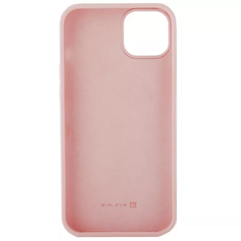 Evelatus Apple iPhone 14 6.1 Premium Soft Touch Silicone Case svetloružové