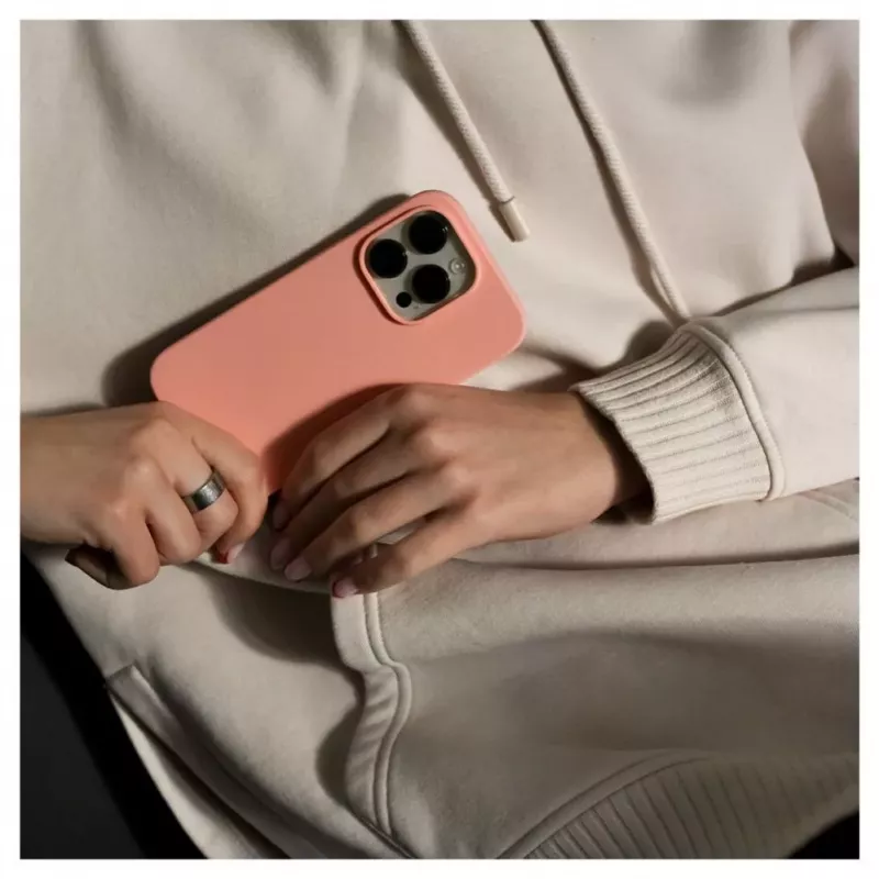 Evelatus Apple iPhone 14 Pro 6.1 Premium Soft Touch silikónové puzdro svetloružová