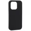 EVELATUS Premium Soft Touch silikónové puzdro pre Apple iPhone 14 Pro Max 6,7 - čierna
