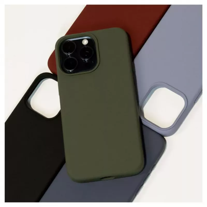 Evelatus Apple iPhone 14 Pro Max 6.7 Premium Soft Touch silikónové puzdro Midnight Blue