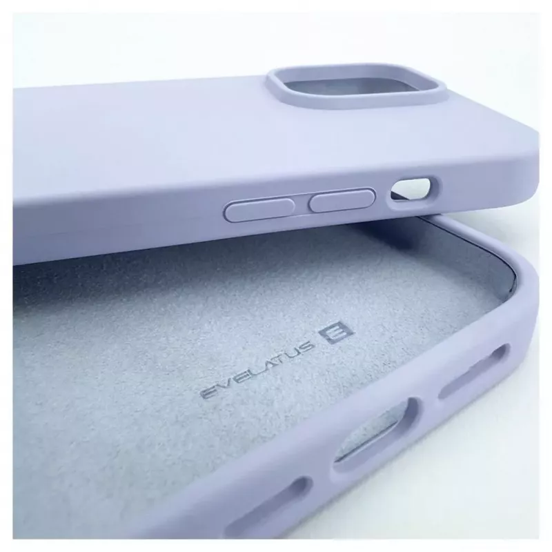 Evelatus Apple iPhone 14 Pro Max 6.7 Premium Soft Touch silikónové puzdro fialová