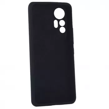 Evelatus Xiaomi 12 Lite Premium Soft Touch silikónové puzdro čierna