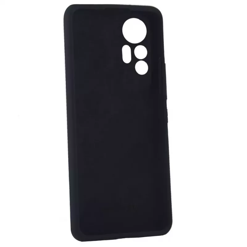 Evelatus Xiaomi 12 Lite Premium Soft Touch silikónové puzdro čierna