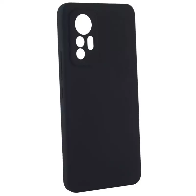 Evelatus Xiaomi 12 Lite Premium Soft Touch silikónové puzdro čierna