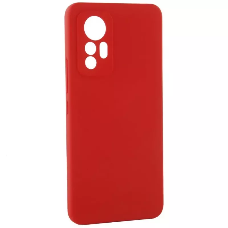 Evelatus Xiaomi 12 Lite Premium Soft Touch silikónové puzdro červená