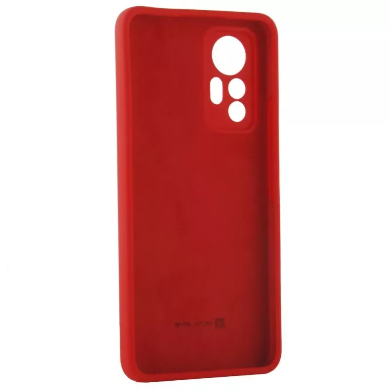 Evelatus Xiaomi 12 Lite Premium Soft Touch silikónové puzdro červená