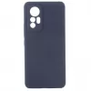 Evelatus Xiaomi 12 Lite Premium Soft Touch silikónové puzdro Midnight Blue
