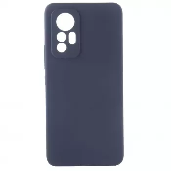 Evelatus Xiaomi 12 Lite Premium Soft Touch silikónové puzdro Midnight Blue