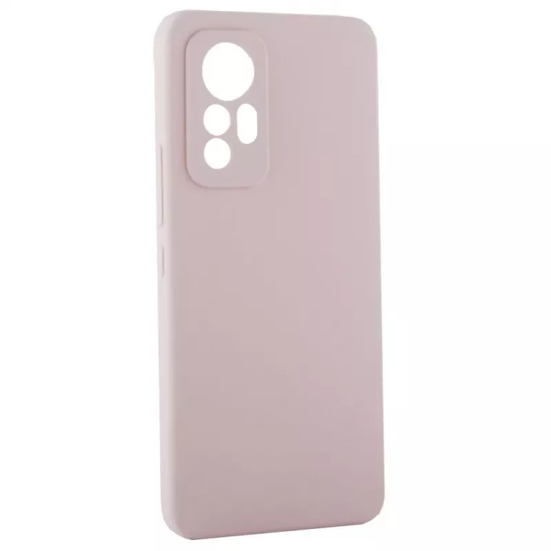Evelatus Xiaomi 12 Lite Premium Soft Touch silikónové puzdro Sand Pink