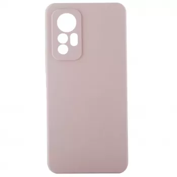 Evelatus Xiaomi 12 Lite Premium Soft Touch silikónové puzdro Sand Pink