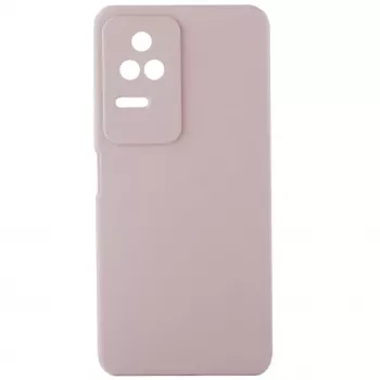 Evelatus Xiaomi POCO F4 Premium Soft Touch silikónové puzdro SandPink