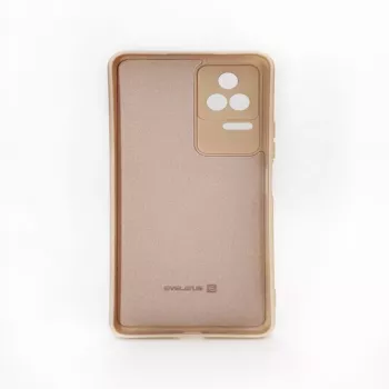 Evelatus Xiaomi POCO F4 Nano Silicone puzdro Soft Touch TPU béžová