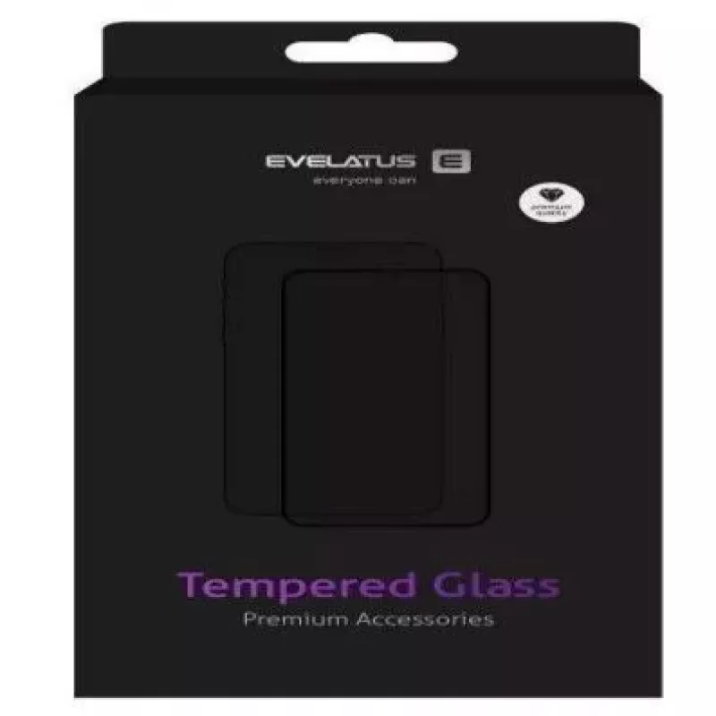 Evelatus Apple iPhone 17e | 14 | 13 | 13 Pro | 16e Corning Gorilla Glass antistatické 3D Full Cover 10X pevnejšie