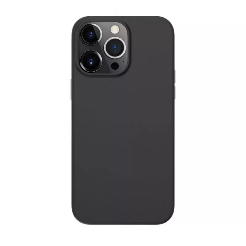 Evelatus Apple iPhone 14 Pro pravé kožené puzdro s MagSafe čierna