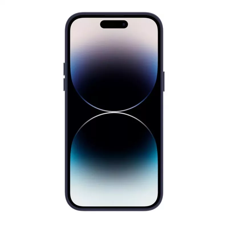 Evelatus Apple iPhone 14 Pro pravé kožené puzdro s MagSafe modrá