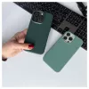 Evelatus Apple iPhone 14 Pro pravé kožené puzdro s MagSafe tmavozelená