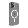 Evelatus Apple iPhone 14 priehľadné puzdro s MagSafe transparentná