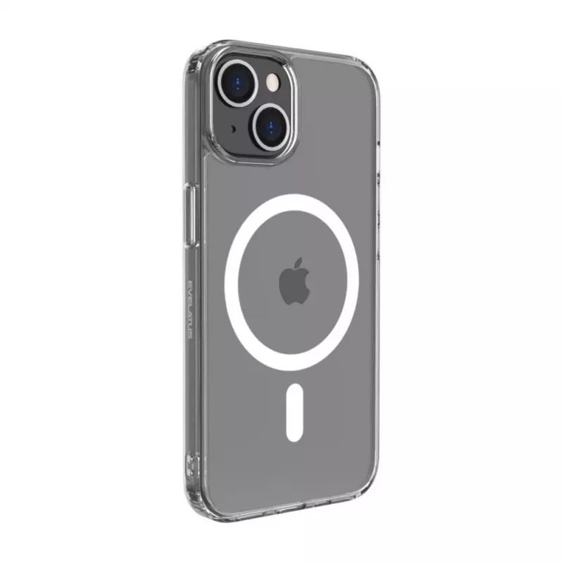 Evelatus Apple iPhone 14 priehľadné puzdro s MagSafe transparentná