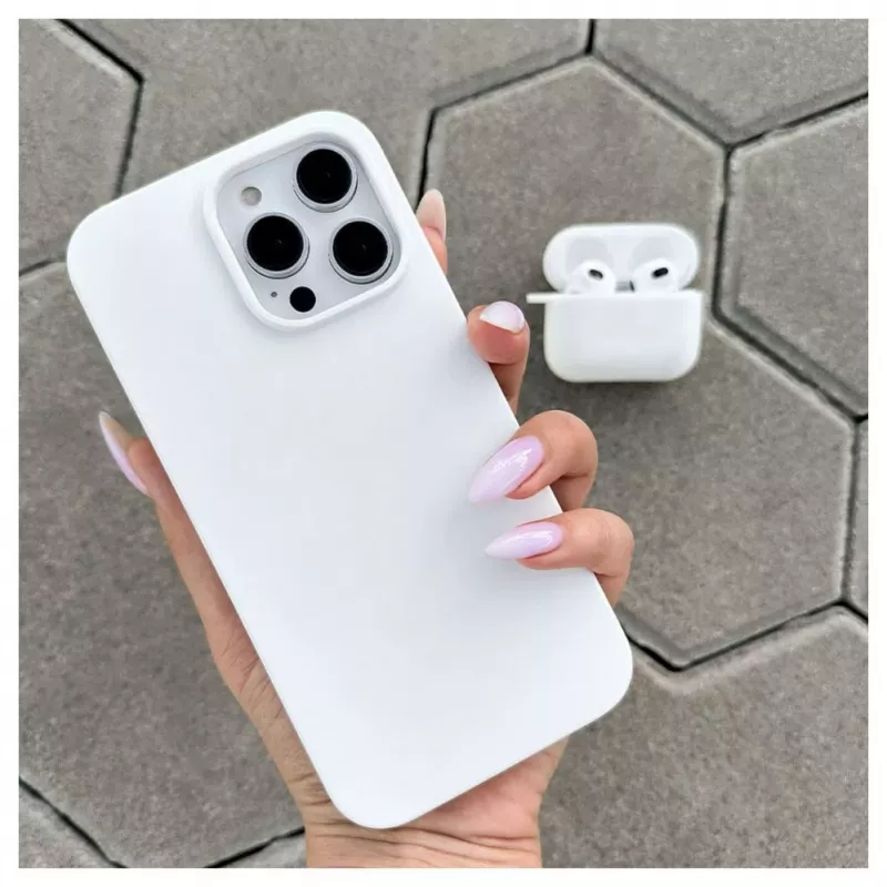 Evelatus Apple iPhone 14 Pro Max Premium Soft Touch silikónové puzdro biela