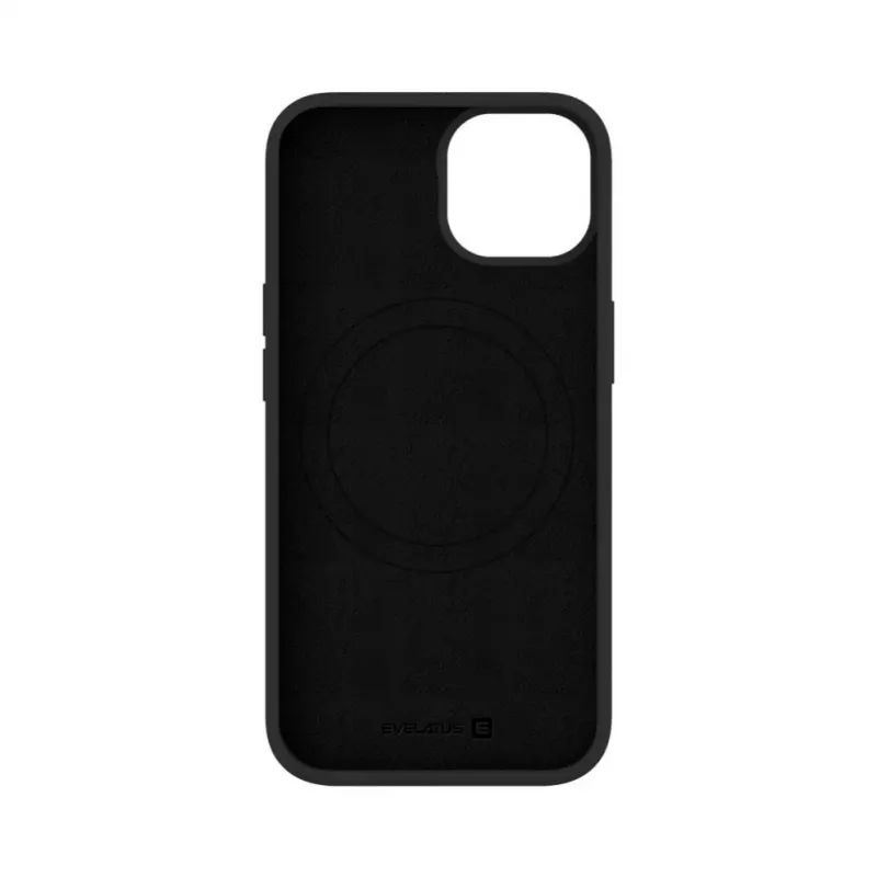 Evelatus Apple iPhone 14 / 13 Premium MagSafe Soft Touch silikónové puzdro čierna