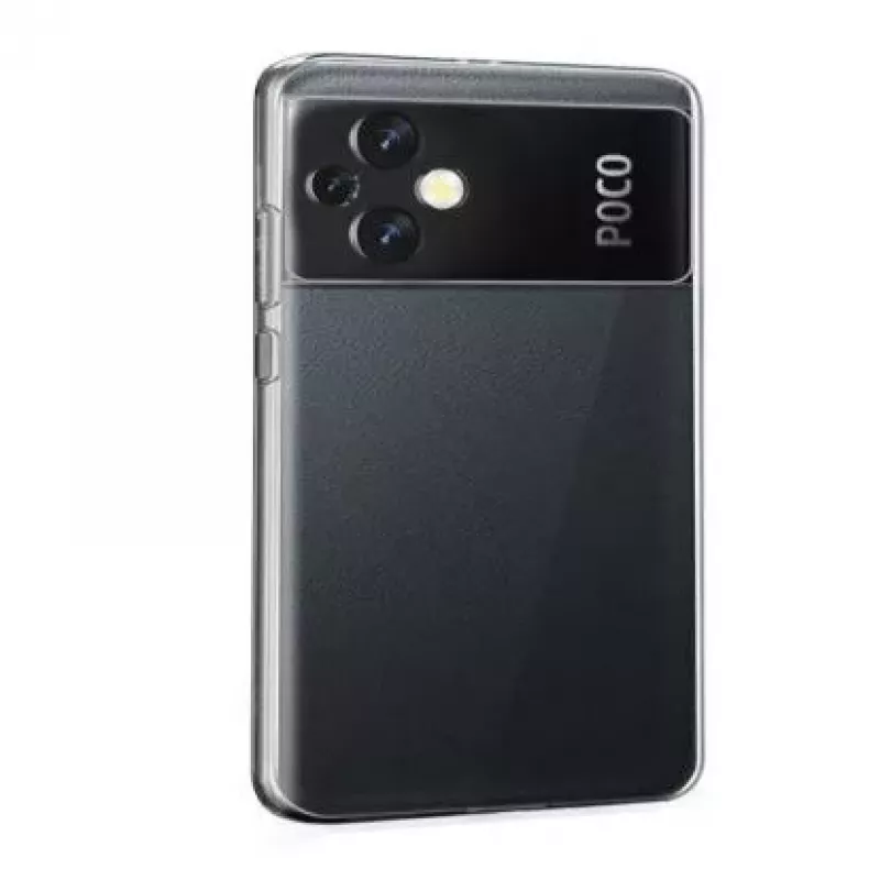 Evelatus Xiaomi Poco M5 priehľadné silikónové puzdro 1,5 mm TPU transparentné