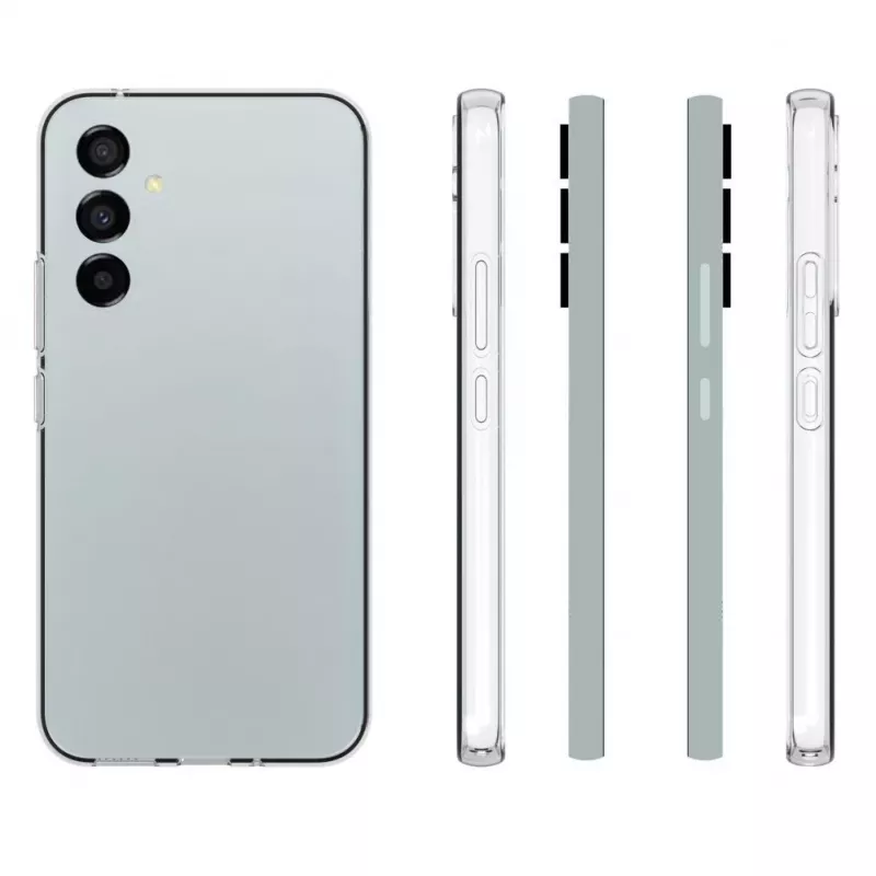 Evelatus Samsung Galaxy S23 Plus priehľadné silikónové puzdro 1,5 mm TPU transparentné