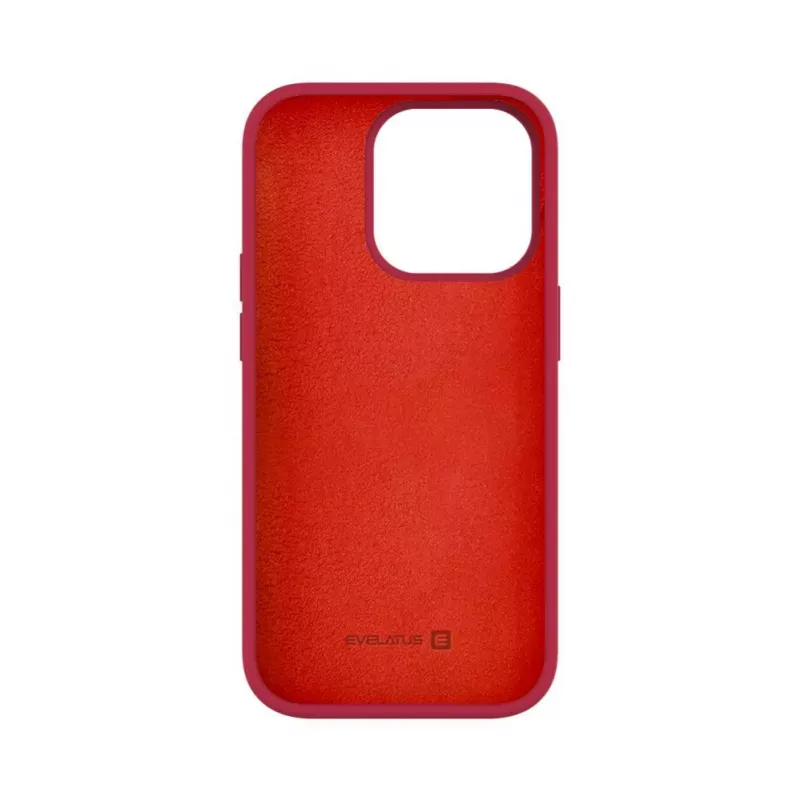 Evelatus Apple iPhone 14 Pro 6,1 Premium Soft Touch silikónové puzdro červená