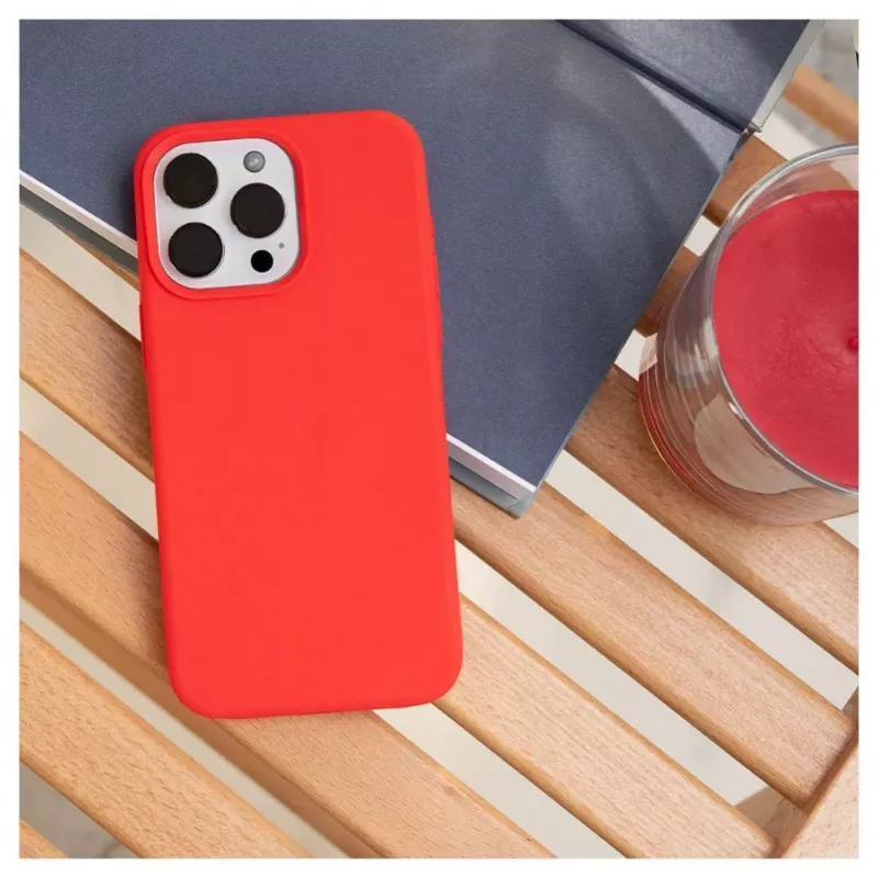 Evelatus Apple iPhone 14 Pro Max 6,7 Premium Soft Touch silikónové puzdro červená