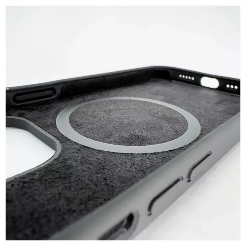 Evelatus Apple iPhone 12 Pro Max Premium MagSafe Soft Touch silikónové puzdro čierna