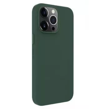 Evelatus Apple iPhone 13 Pro Premium MagSafe Soft Touch silikónové puzdro tmavozelená
