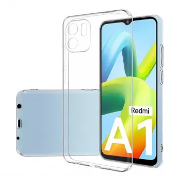 Evelatus Xiaomi Redmi A1 / A2 priehľadné silikónové puzdro 1,5 mm TPU transparentné