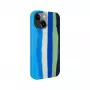 Evelatus Apple iPhone 14 viacfarebné silikónové puzdro modré