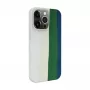 Evelatus Apple iPhone 14 Pro silikónové puzdro viacfarebné zelené