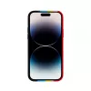 Evelatus Apple iPhone 14 Pro Max silikónové puzdro viacfarebné dúhové