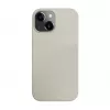 iLike Apple iPhone 13 silikónovo-plastové puzdro Eco Print Design biele