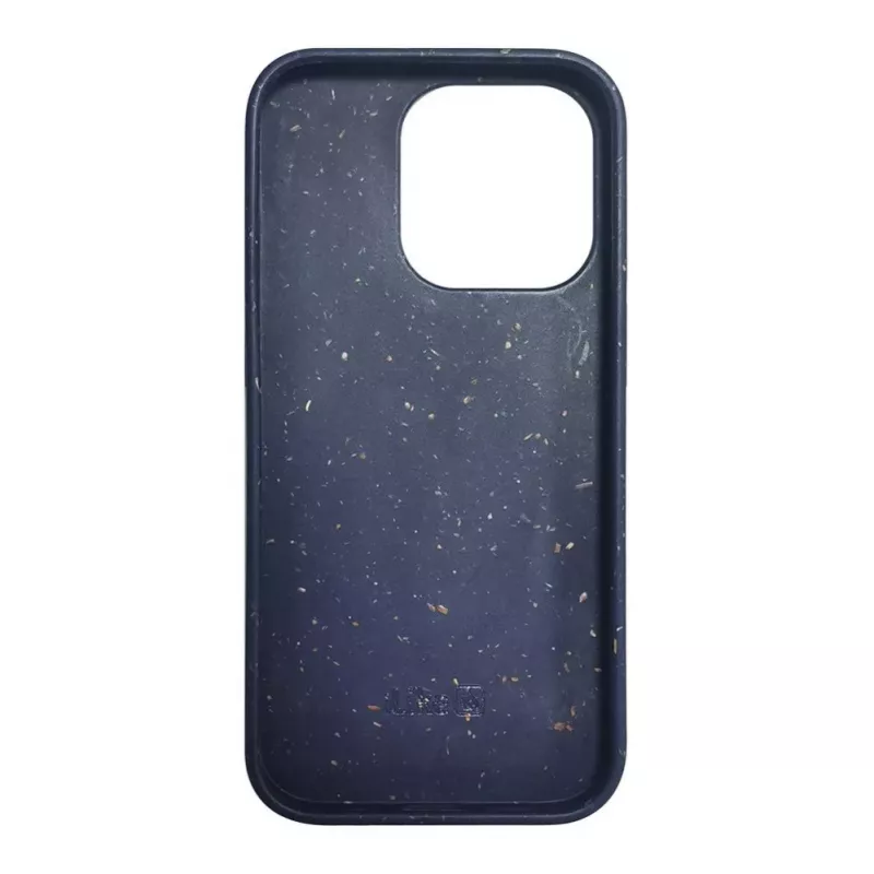 iLike Apple iPhone 13 Pro Max silikónovo-plastové puzdro Eco Print Design modré