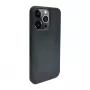 iLike Apple iPhone 13 Pro Max silikónovo-plastové puzdro Eco Print Design čierne