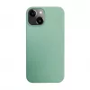 iLike Apple iPhone 14 silikónovo-plastové puzdro Eco Print Design kvet zelené