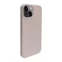 iLike Apple iPhone 14 silikónovo-plastové puzdro Eco Print Design béžové